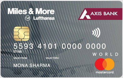Axis Bank Miles and More World Credit Card